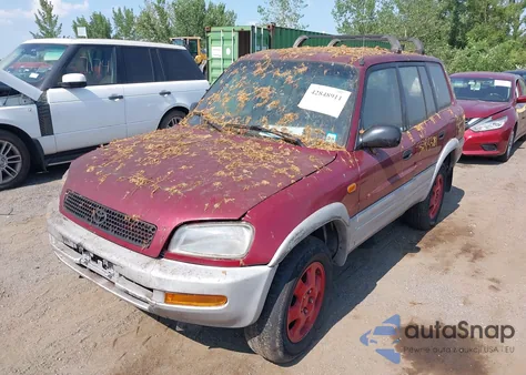 1996 Toyota Rav4 из США, поврежденный, VIN JT3HP10V1T7009211